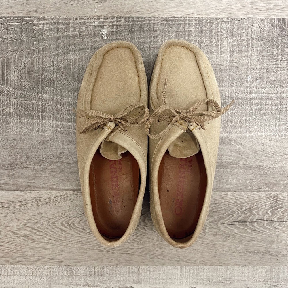 Clarks Wallabee shoes - size 8
